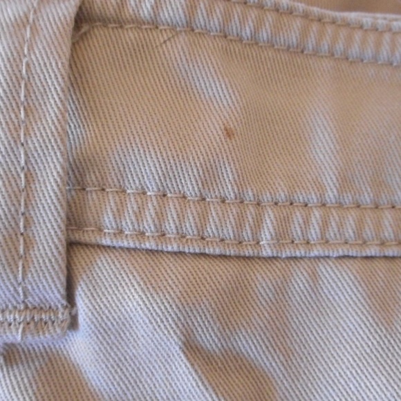 Jones New York Size 10 beige flat front cotton - Picture 5 of 5